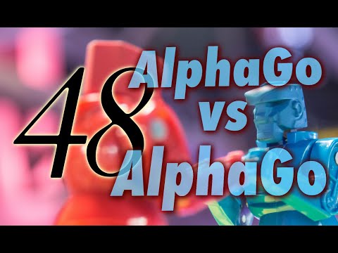 AlphaGo vs. AlphaGo with Michael Redmond 9p: Game 48