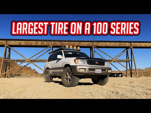 how i fit almost 35's on a Land Cruiser 100 series Lexus LX470