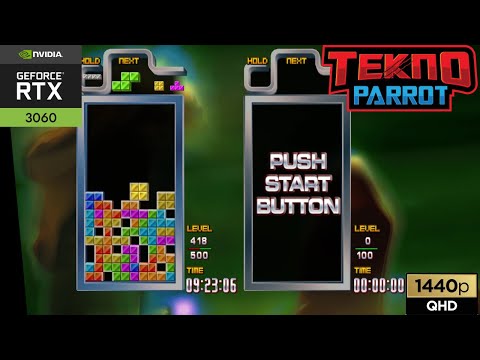 Tetris The Grand Master 3 - Terror Instinct (2005) Teknoparrot Gameplay 2023