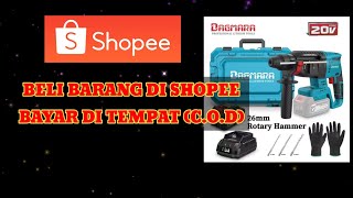 BELI BARANG DI SHOPEE BAYAR DI TEMPAT (C.O.D) #shopee #shopeemalaysia