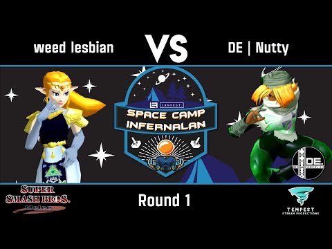 weed lesbian (Zelda) vs DE | Nutty (Sheik) - Round 1 - DE:LAN Space Camp