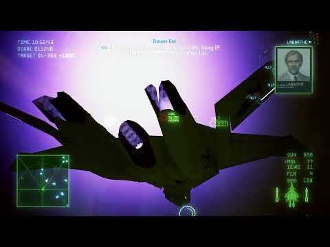 XFA-33A Fenrir Mod. Mission 16: Last Hope. Ace Combat 7.