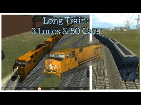 Train Simulator PRO 2018 - (Mageeks) NEW TRAIN! 3 Locos + 50 Railcars/50 Train