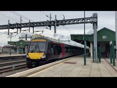 Cross Country 170-108 Departing Cardiff Central for Nottingham