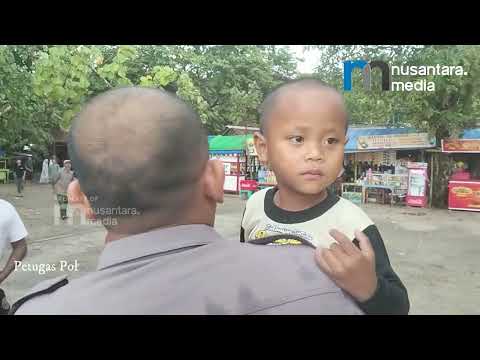 Balita 3 Tahun Hilang di Pantai Karang Sari Carita Pandeglang, Polsek Temukan dan Kembalikan ke Orang Tua dalam Hitungan Menit
