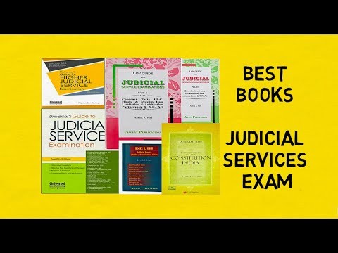 Best Books for Judicial Services Exam Preparation 2023 in an easy way Video