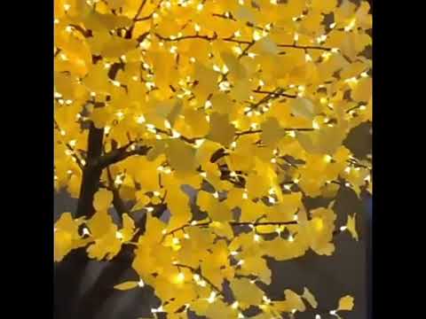 LED Ginkgo Tree Light