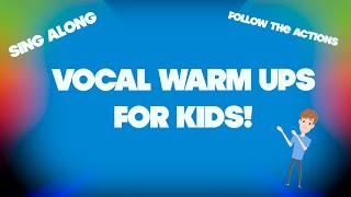 Vocal Warm ups for kids - a Fun Collection of Nonsense Sounds!