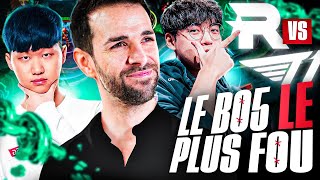 LE PLUS BEAU MATCH BO5 DE L'ANNÉE, LE NIVEAU INSANE de T1 vs KT !