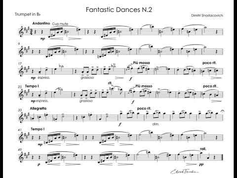 D. Shostakovich - Three fantastic dances - T. Dokshizer trumpet