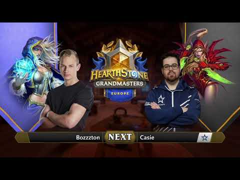 Bozzzton vs Casie | 2021 Hearthstone Grandmasters Europe | Decider | Season 1 | Week 3