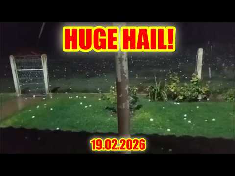 SHOCK in Argentina: Massive Hailstorm Buries Santa Fe! 😱💥 #catastrophe #naturaldisaster