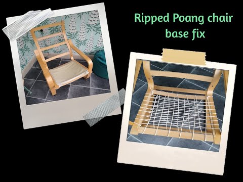 【How to】 Repair A Poang Chair