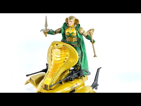 G.I.Joe Classified Series Serpentor & Air Chariot Chefatron Review
