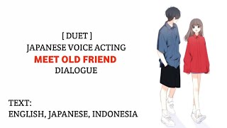 Download lagu Bertemu Teman Lama | Percakapan Bahasa Jepang #japanesevoiceacting mp3
