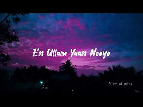 Urugi Urugi - Lyric Video | Joe | #rioraj | #Hariharan | #Siddhu Kumar | #Dr.D.Arulanandhu #urugi