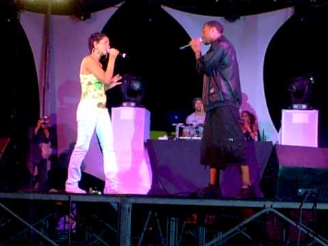 Mathieu Edward / Sheryfa Luna - Concert 27/07/2009 - Miramas