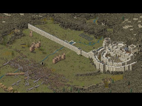 LotR Helms Deep, Battle for the Hornburg | Stronghold Definitive Edition | Very Hard