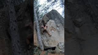 Video thumbnail of Diedro Directo, 7A. La Pedriza