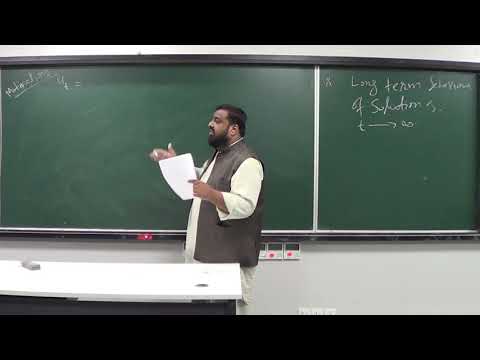 Lecture 1 (Part 1): Review; Why long term behavior of 1D Heat and wave equations are different?
