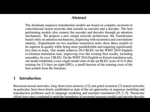 Attention Mechanism|Paper discussion Podcast| By Sonali and Navjeet|