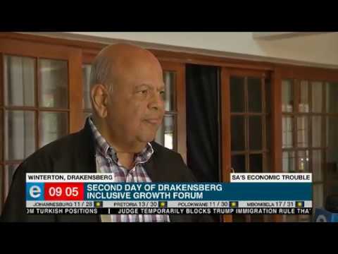 eNCA speaks to Pravin Gordhan at the Drakensberg inclusive growth forum