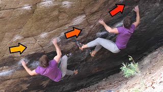 Traversing Techniques in Bouldering: An Instructive Example