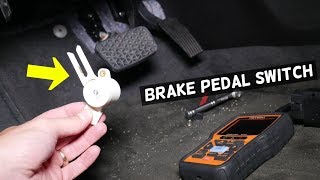 HOW TO REPLACE BRAKE PEDAL POSITION SENSOR ON CHEVY, CHEVROLET, BUICK, GMC, CADILLAC