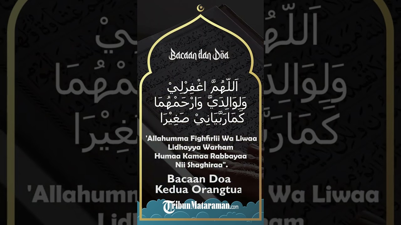 Doa untuk Kedua Orang Tua dalam Bahasa Arab, Lengkap dengan Latinnya