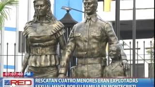Rescatan cuatro menores eran explotadas sexualmente por su familia en Montecristi