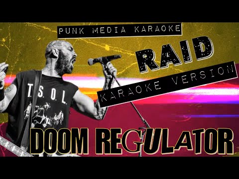 DOOM REGULATOR - Raid (Karaoke Version) Instrumental - PMK