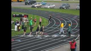 preview picture of video '2012 Sauk Rapids-Rice Middle School Dual Track & Field Invitational Meet - 7th Grade Boys 800 M Run'