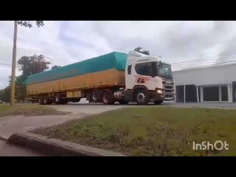 Camiones en RN19 , ciudad de San Francisco , Cordoba . video 40 . SUSCRIBITE !!