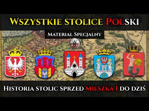 Wszystkie stolice Polski - historia stolic Polski sprzed Mieszka I do dziś