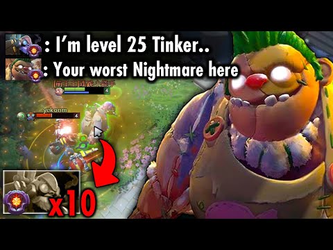 Found New Way Counter Master Tier tinker Mid!! Insane Toy Butcher - Your Worst Nightmare is Here!!