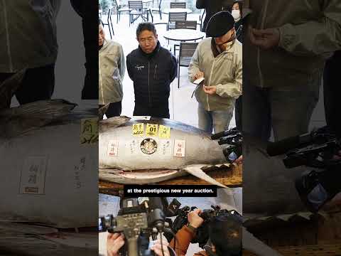 Massive bluefin tuna auctioned for $1.3M