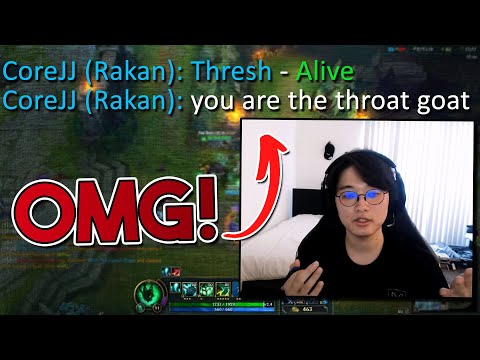 COREJJ SAID WHAT ABOUT MY THRESH (RANK 1 THRESH NA) - League of Legends