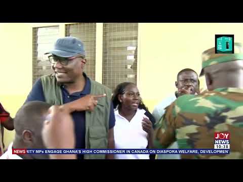 Afari Military Hospital: Minority members on Parliament's Health Committee inspect 500-bed facility.