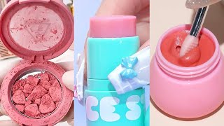 Satisfying Makeup Structure 💋  ASMR DIY Fixing Broken Foundation and Broken Compact🔵 Makeup Video