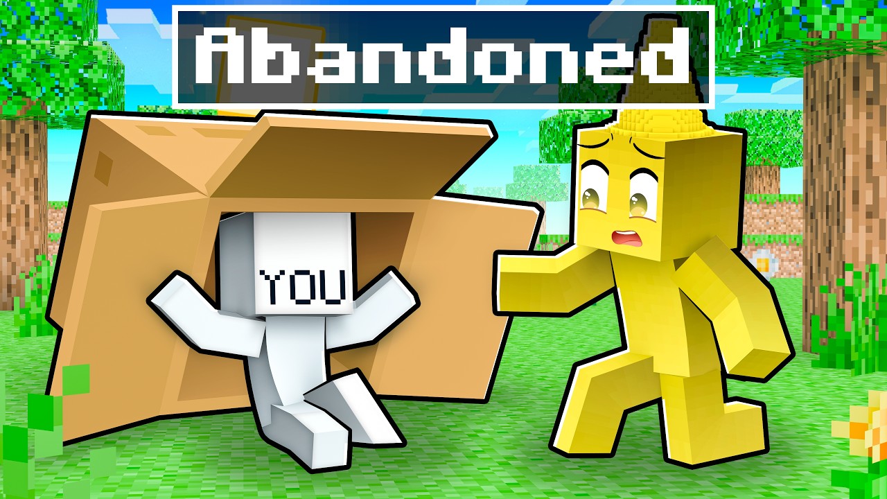 YOU Were Abandoned in Minecraft!