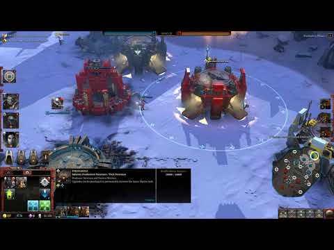 Space Marines vs Orks, 3v3, Hard - Warhammer 40 000: Dawn Of War 3