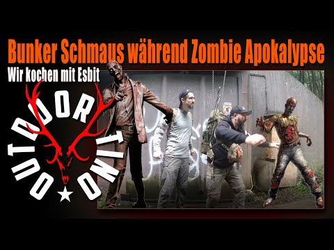 Prepper Bunker während Zombie Apokalypse (kochen mit Esbit)