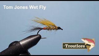 Tom Jones Wet Fly Pattern - Troutlore Fly Tying #tieyourown