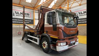 IVECO EUROCARGO 180E25 *EURO 6 * 4X2 18 TONNE SKIP LOADER – 2017 – FN6 skip loader truck for sale - Image 4 | Autoline GH IVECO EUROCARGO 180E25 *EURO 6 * 4X2 18 TONNE SKIP LOADER – 2017 – FN6 skip loader truck | Image 4 - Autoline