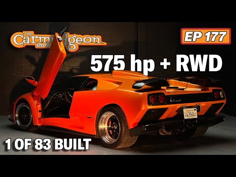 Driving A Rare Lamborghini Diablo GT — The Carmudgeon Show Jason Cammisa & Derek Tam-Scott — Ep 177
