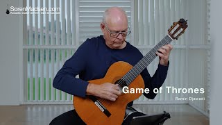 Download lagu Game of Thrones by Ramin Djawadi - Danish Guitar Performance - Soren Madsen mp3