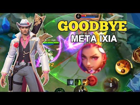 GOODBYE NEW META IXIA! KAMU TIDAK BISA MENAHAN DAMAGE CLINT ONE SHOT ONE KILL - Mobile Legends