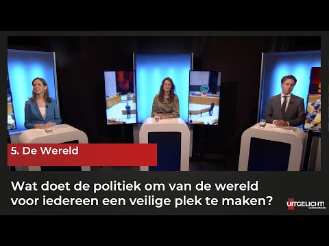 Uitgelicht! Verkiezingen - Aflevering 5 - Hoe wordt de wereld voor iedereen een veilige plek?