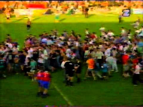 Legia - Raków 1995. Legia Mistrzem Polski.