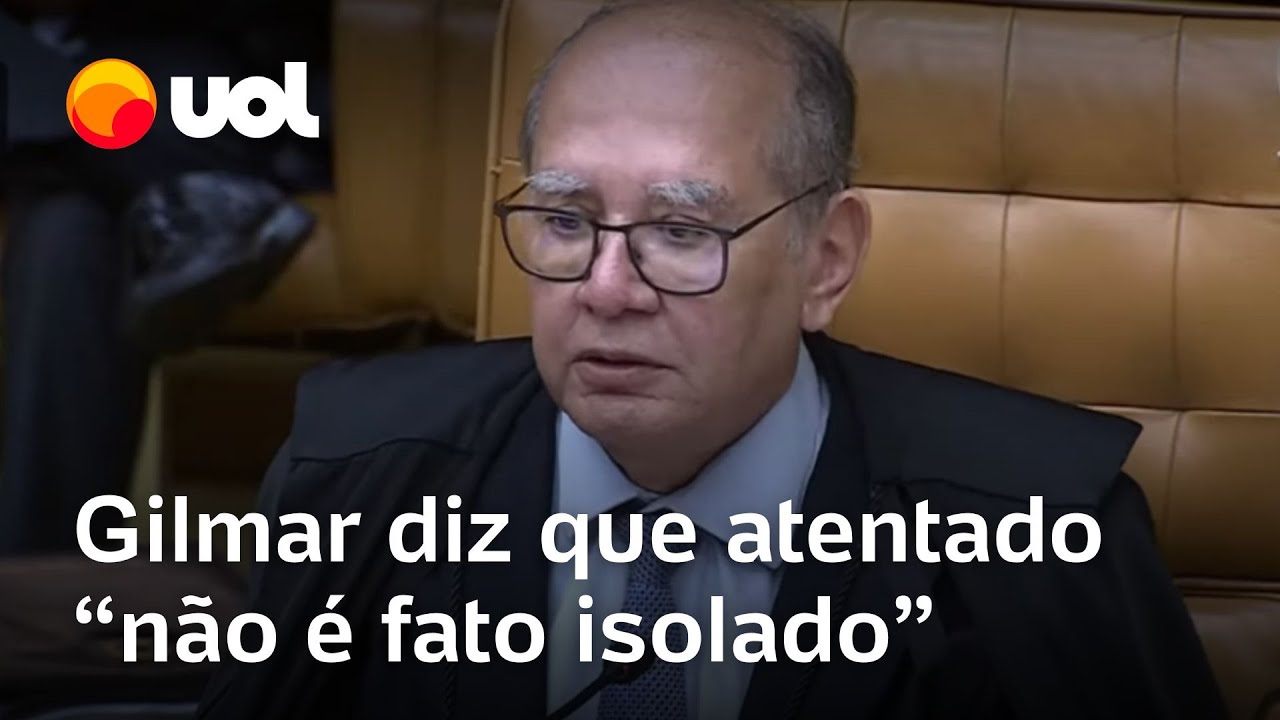STF: Gilmar diz que governo Bolsonaro estimulou 'fanatismo político' e atentado não é 'fato isolado'